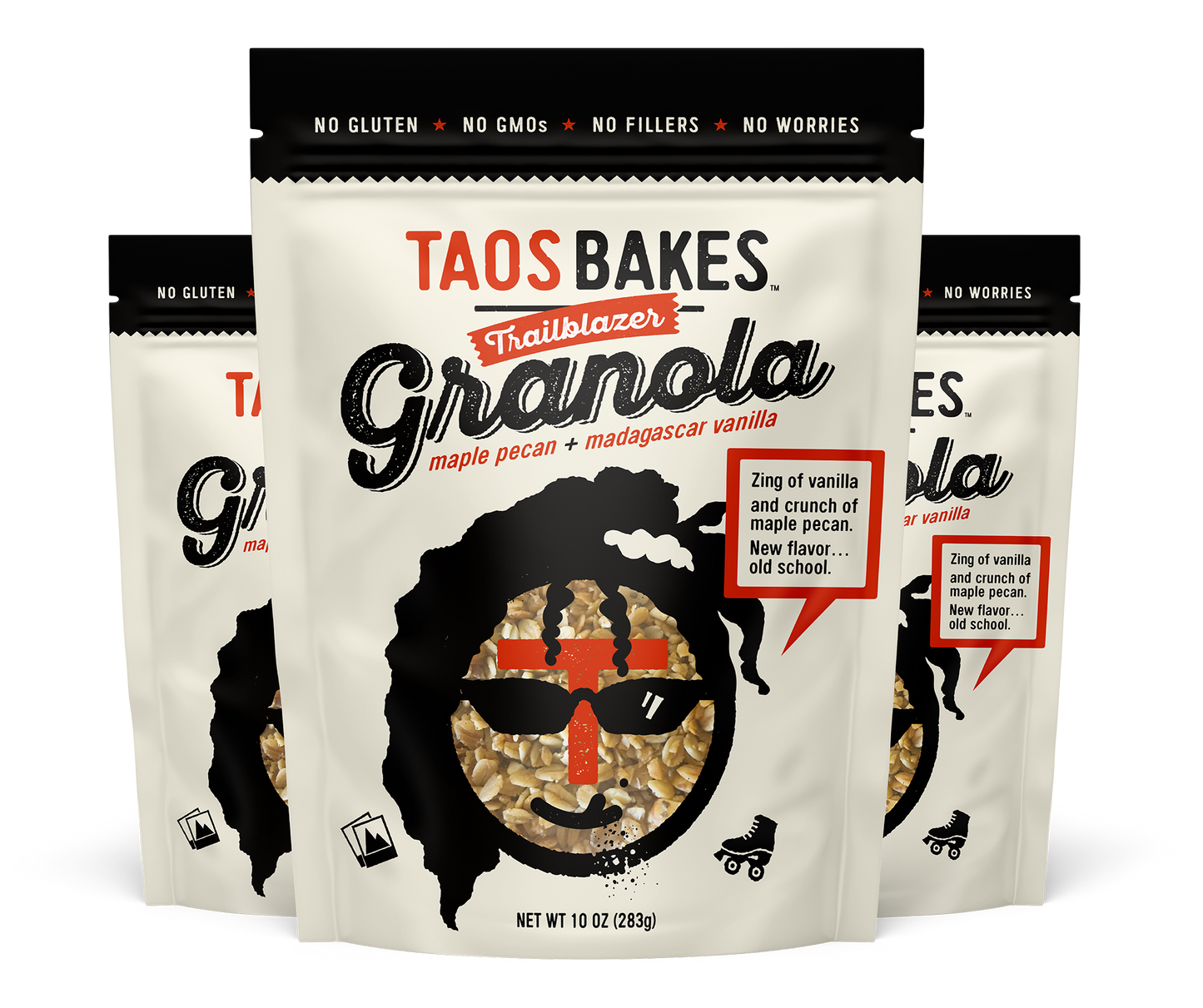 Trailblazer Granola - Maple Pecan + Madagascar Vanilla - 6 BAGS (10oz Ea.)