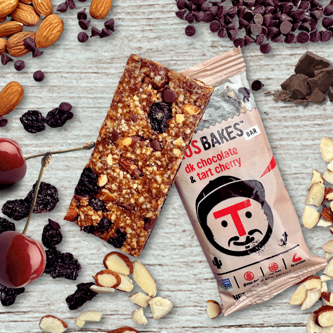 DARK CHOCOLATE & TART CHERRY - 12 BARS