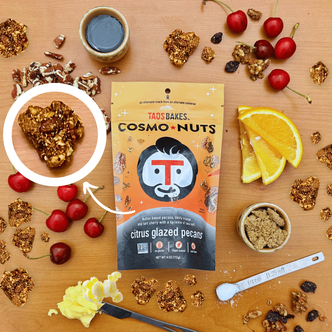 CosmoNuts - Citrus Glazed Pecans - 8 BAGS (4oz Ea.)