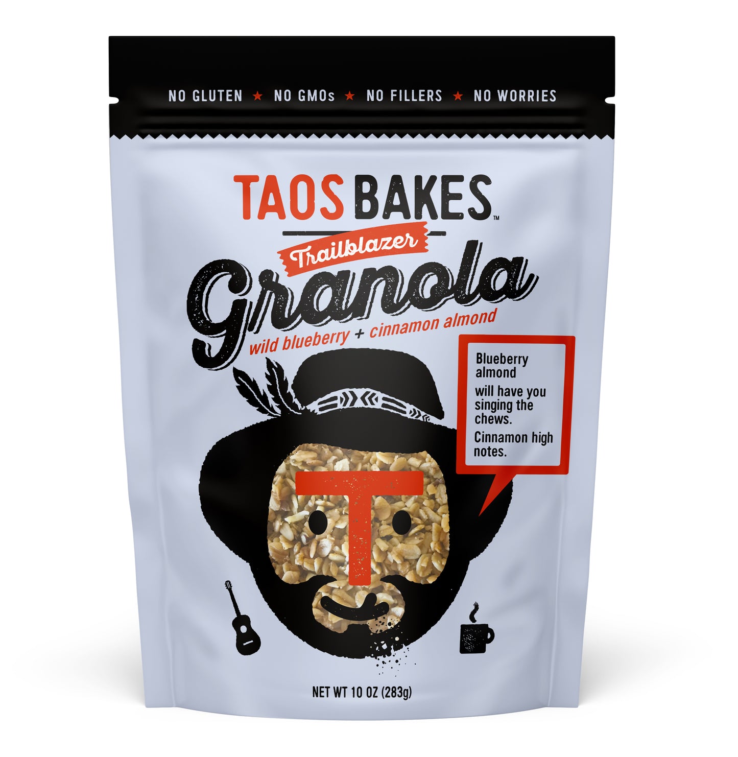 Trailblazer Granola - Wild Blueberry + Cinnamon Almond - 6 BAGS (10oz Ea.)