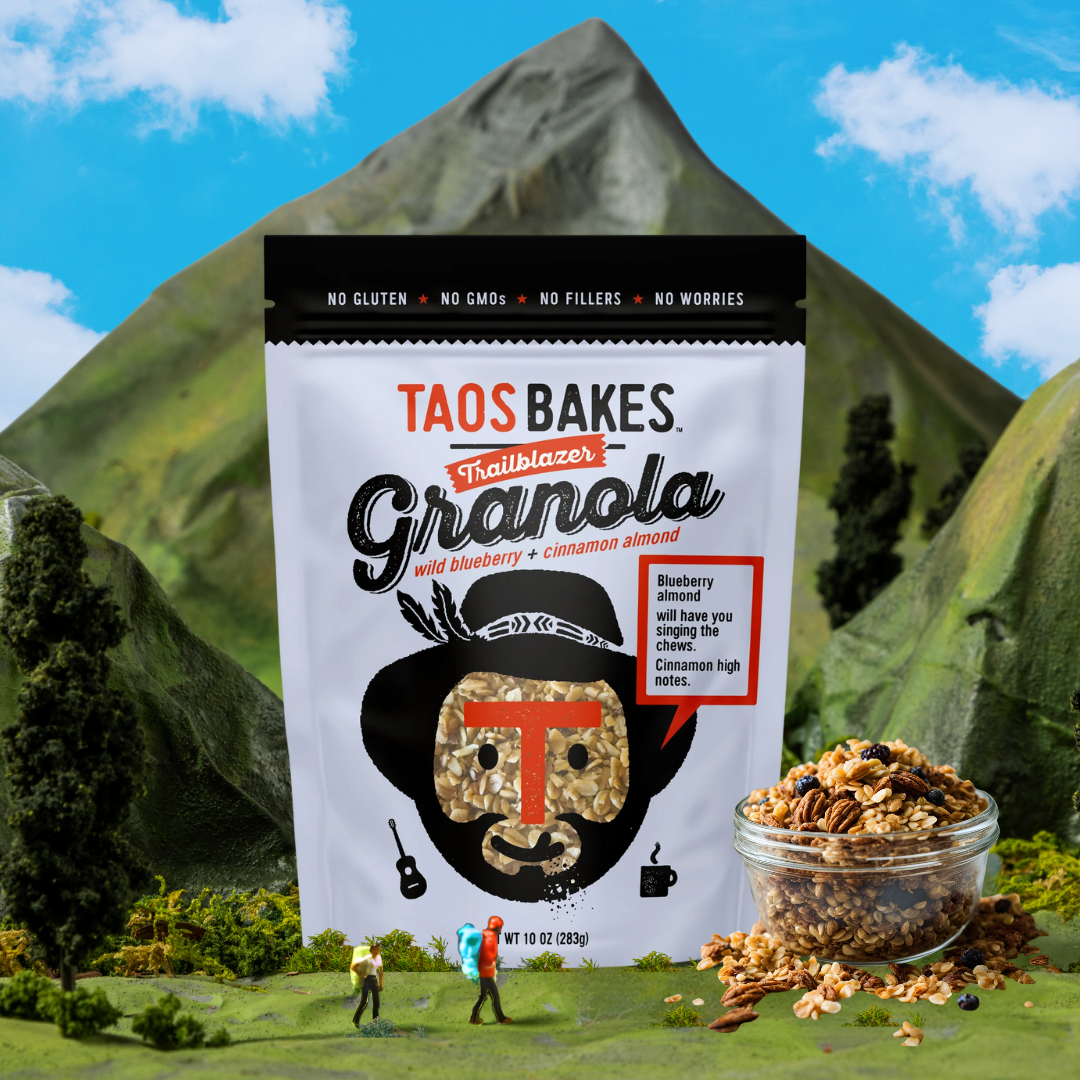 Trailblazer Granola - Wild Blueberry + Cinnamon Almond - 6 BAGS (10oz Ea.)