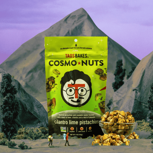 CosmoNuts - Cilantro Lime Pistachios - 8 BAGS (4oz Ea.)