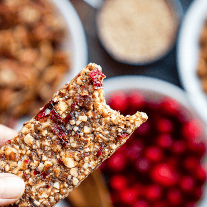 CARAMEL PECAN + CRANBERRIES - 12 BARS