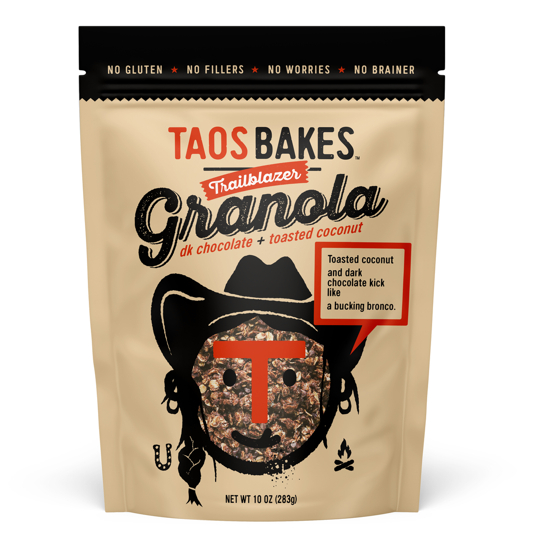 Trailblazer Granola - DK Chocolate + Toasted Coconut - 6 BAGS (10oz Ea.)