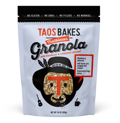 Trailblazer Granola - Wild Blueberry + Cinnamon Almond - 6 BAGS (10oz Ea.)